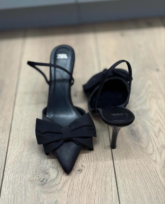 черные туфли 40 размера