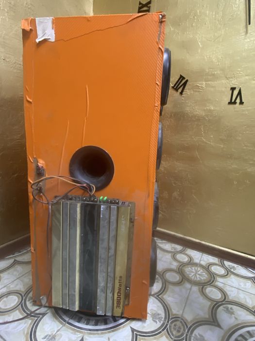 Собуфер +усилитель 3800 ват