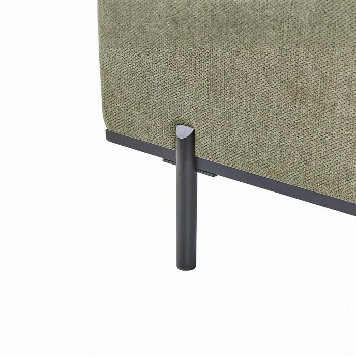 Sofa verde-model neextensibil