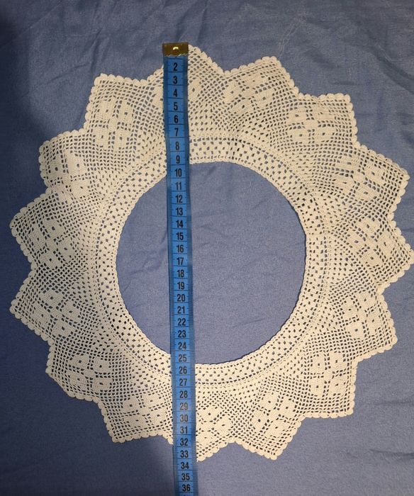 Guler macrame handmade, elegant, cu design delicat – Accesoriu fashion