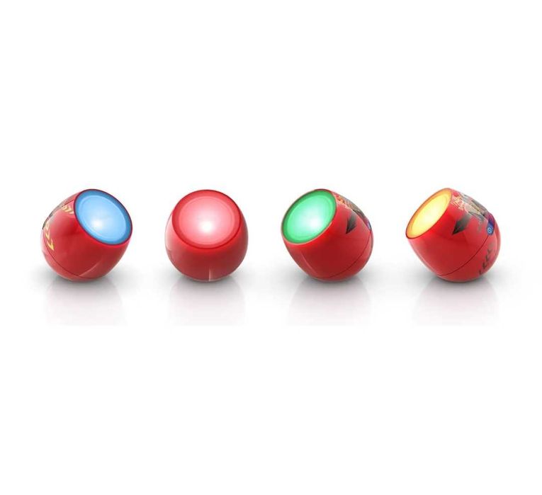 Детска лампа Philips Micro Макуин Cars, LED, 4.7 W, 64 Цвята