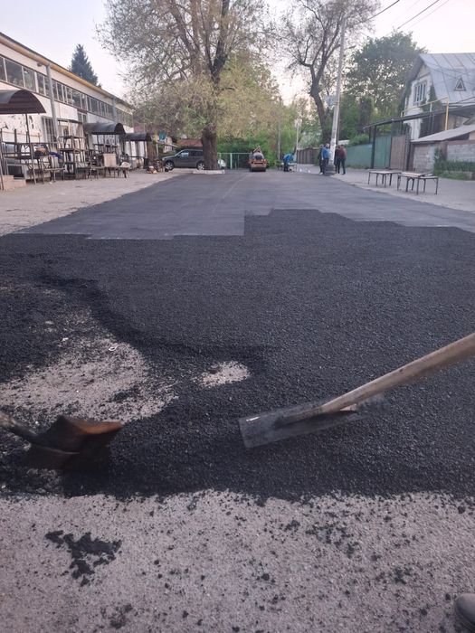 Укладка асфальта