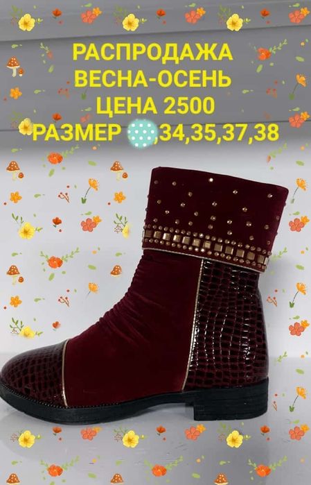 Обувь демисезонные