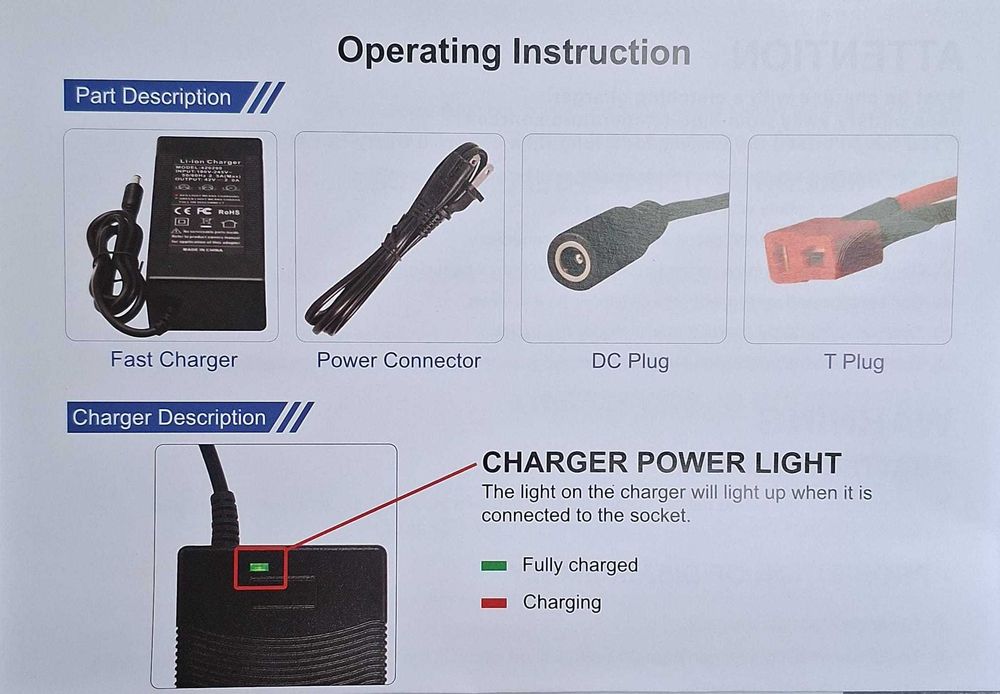Acumulator trotineta electrica bicicleta electrica 48v 10 ah