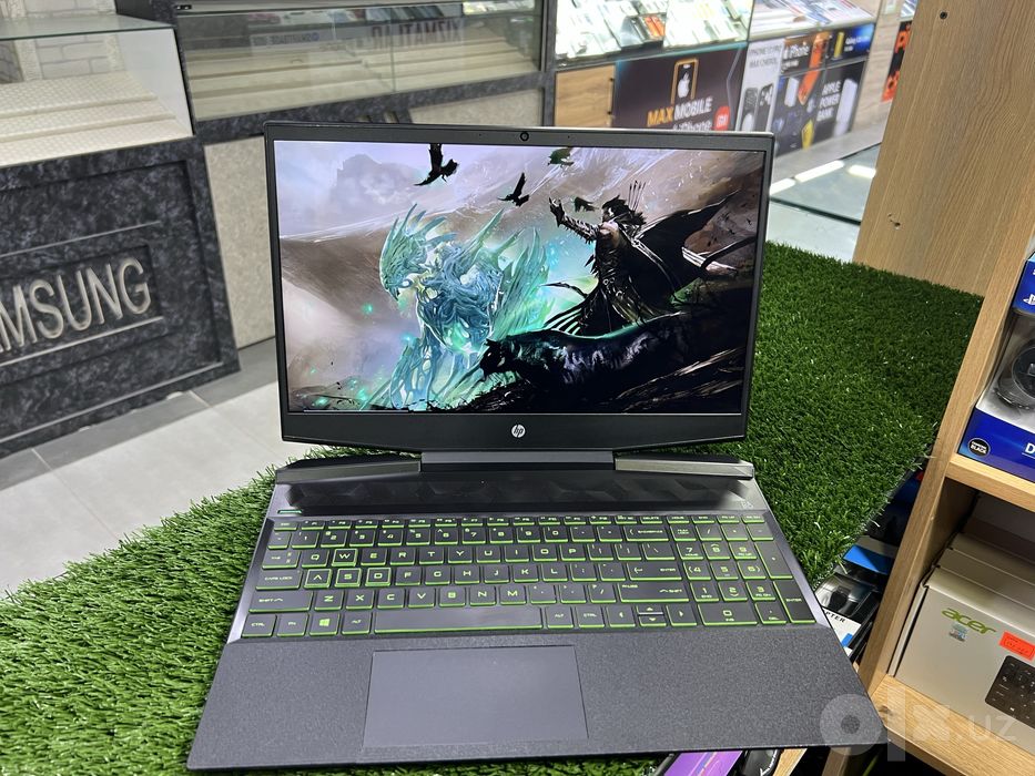 Мощный игравой ноутбук HP Pavillion i5-9300H 8/256 GTX1650