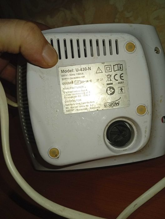 Aparat aerosoli pompa de acvariu