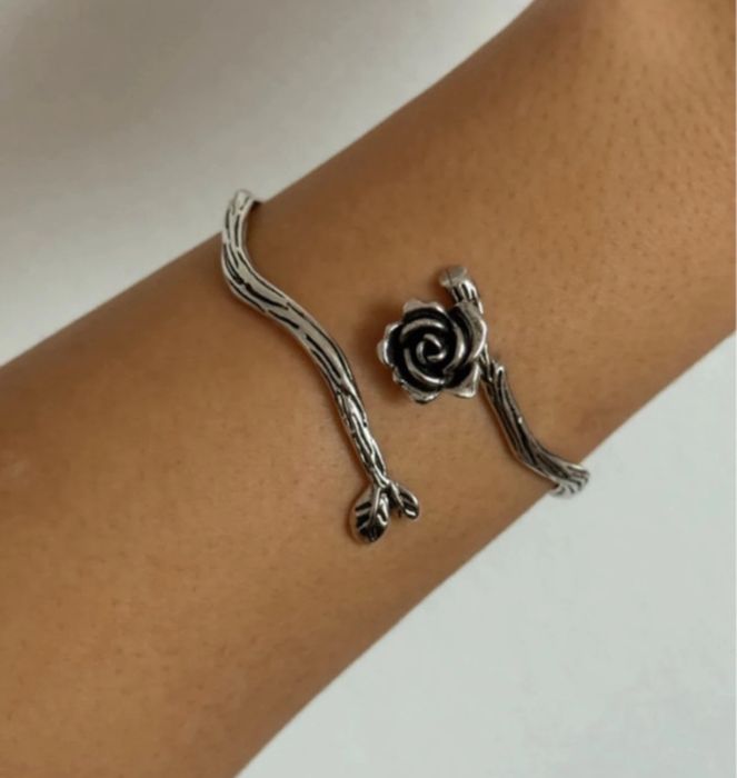 Vintage rose argint 925