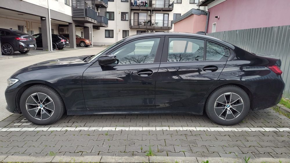 IEFTIN!Jante aliaj originale BMW,seria 3,G 20,An 2022,205/60/16, Bridgestone,cu senzori de presiune,perfecte