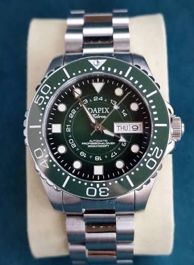 Dapix Hebros Automatic Professional Diver 300 m supapa heliu
