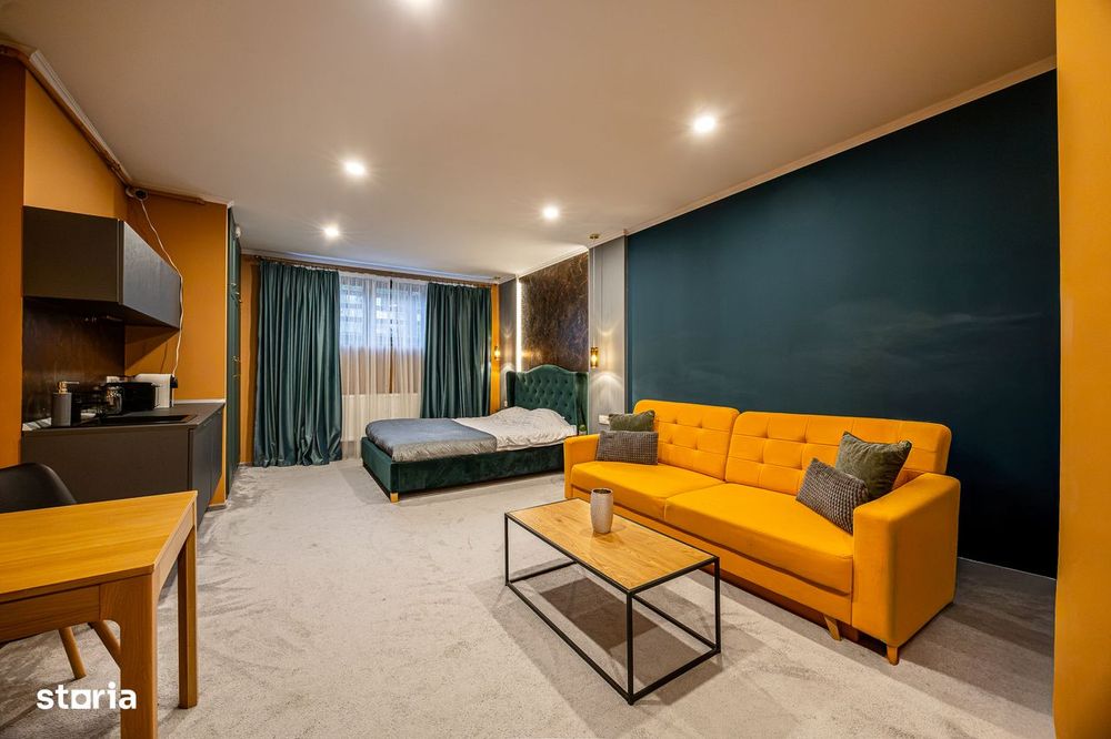 Garsonieră premium în inima Poienii Brașov |Nuba | Design interior