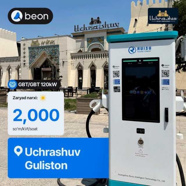 120kW Elektromobil uchun zaryadlash stantsiya