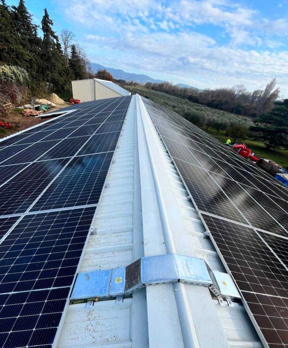 quyosh panel ustanovka