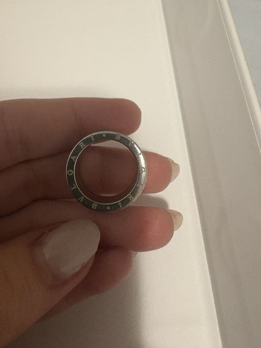 Сребърен пръстен  Bulgari