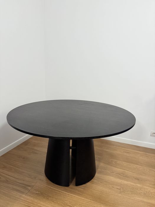 Masă dining Teulat Cep 137 cm MDF si lemn