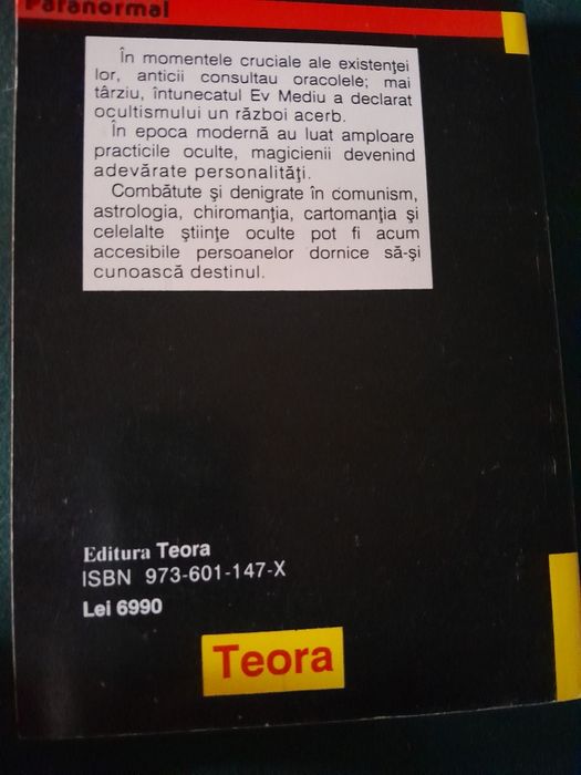 RARA carte de vraji Enciclopedia stiintelor oculte colectie 1995 490pg