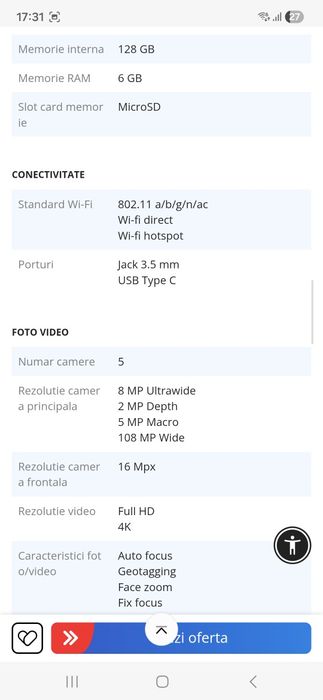 Telefon mobil xiomi redmi putin utilizat la jumate de pret