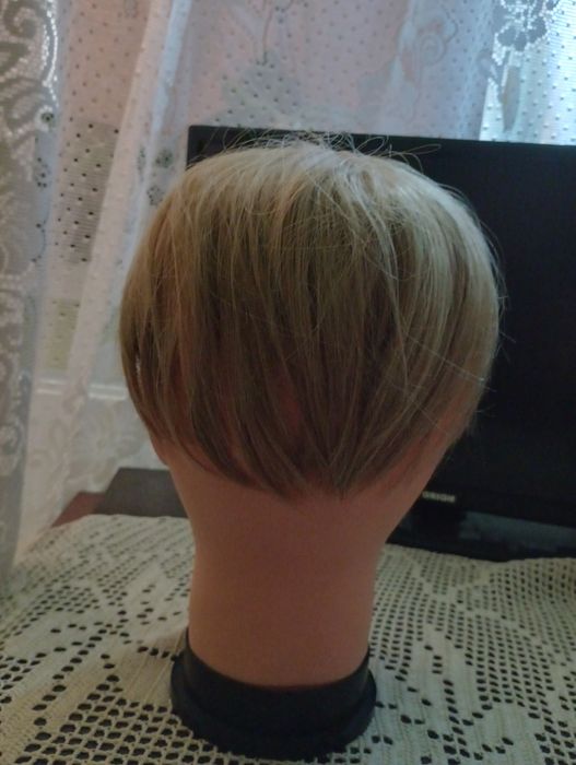 Semi peruca(topper de par cu acoperire naturala) și peruca par lung , bigudiuri (reduceri preț)