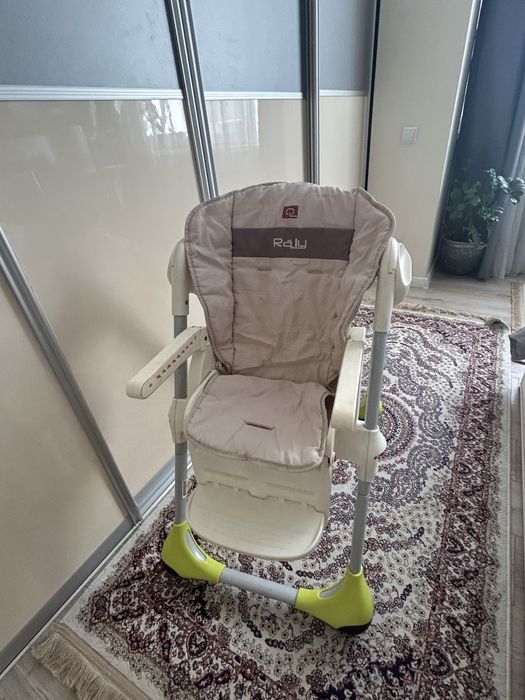 Стульчик для кормления chicco polly 2 в 1