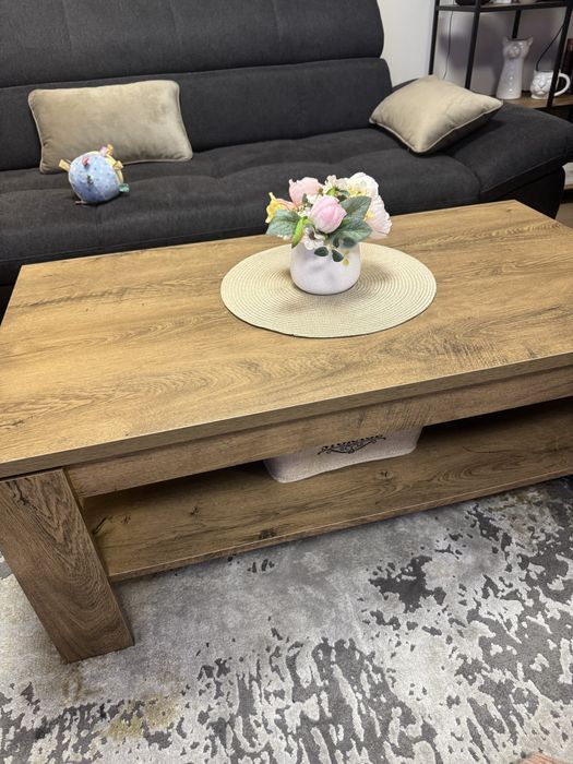 Холта маса ,цвят див тъмен дъб