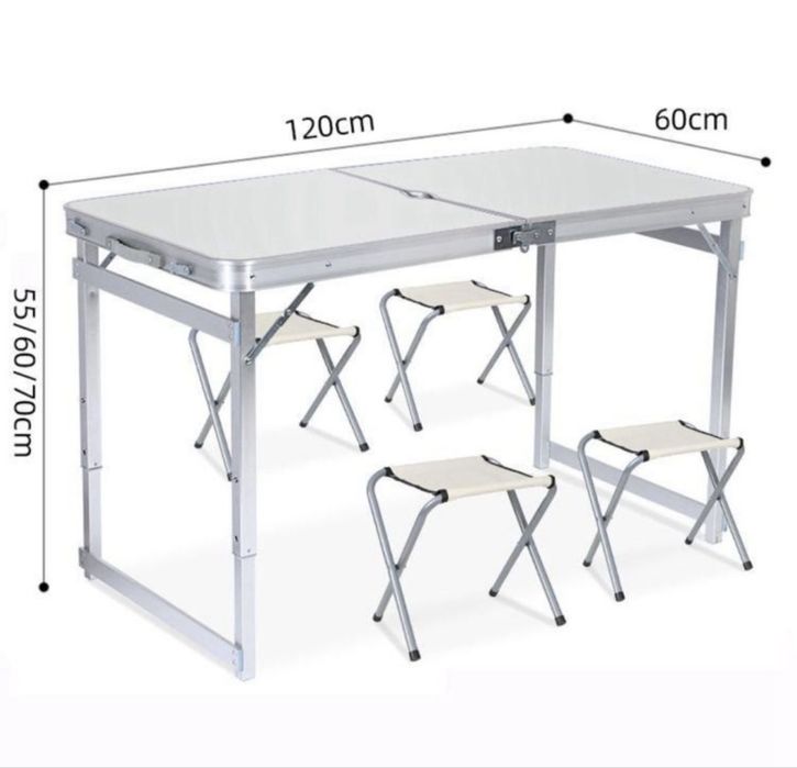 Стол 4 стулья для пикника!