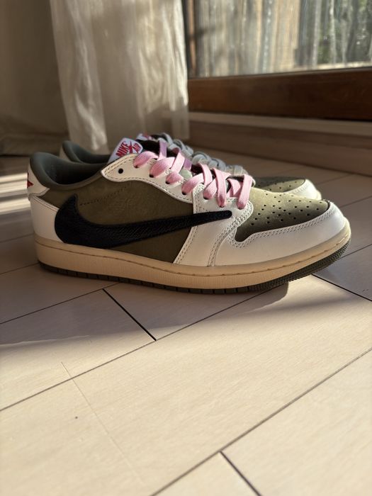 Кецове Jordan Travis Scott, Medium olive