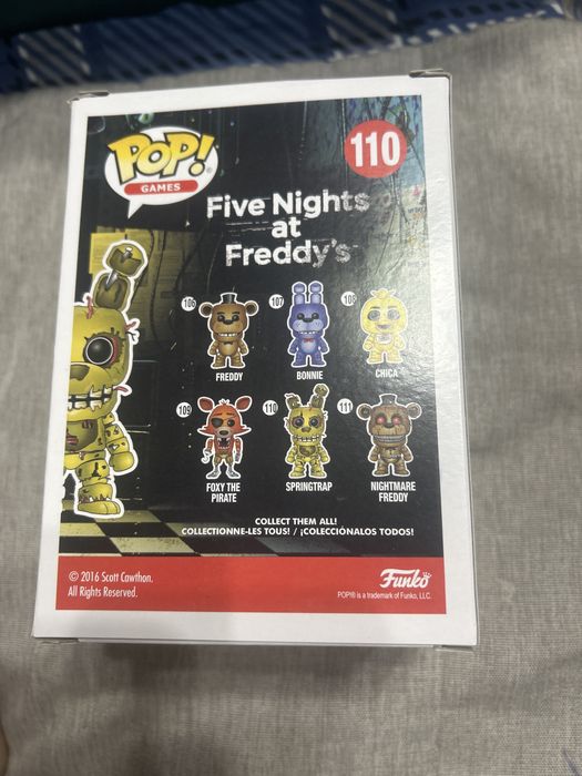 фигурка Funko Pop Five Nigths at Freddy’s Springtrap