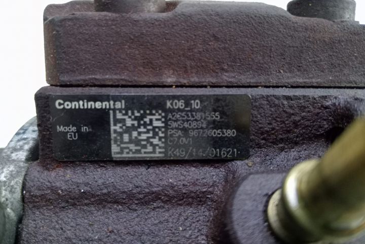 Pompa inalte Pompa inalta presiune 1.6 hdi 9672605380 Peugeot 308 T7