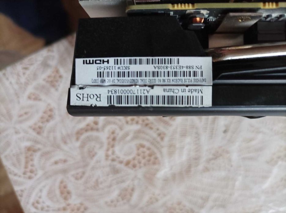 Видео карта SAPPHIRE Radeon RX 580 8GB PULSE