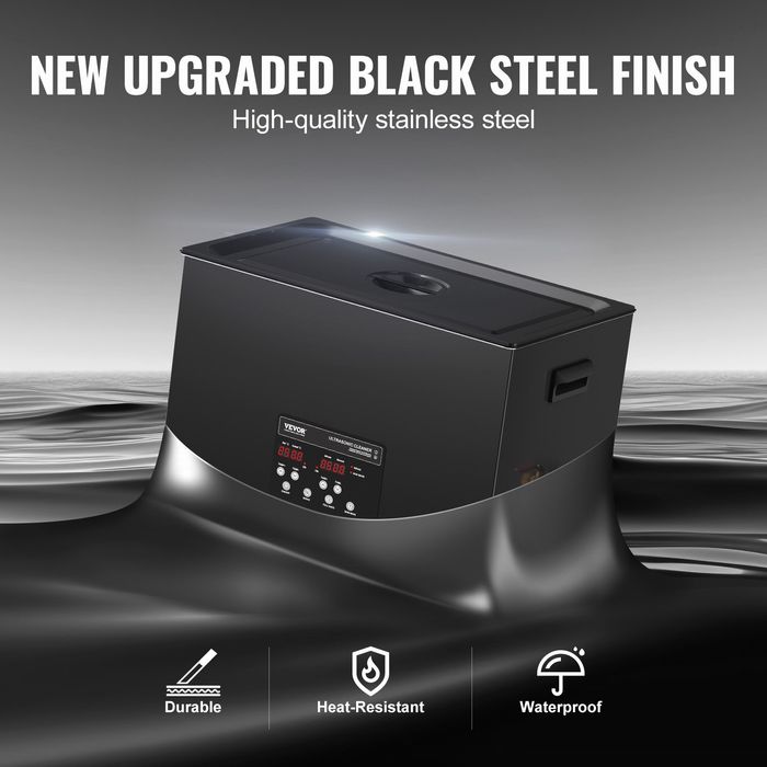 Curatator Ultrasonic 30L 600W cu Degazare 40kHz