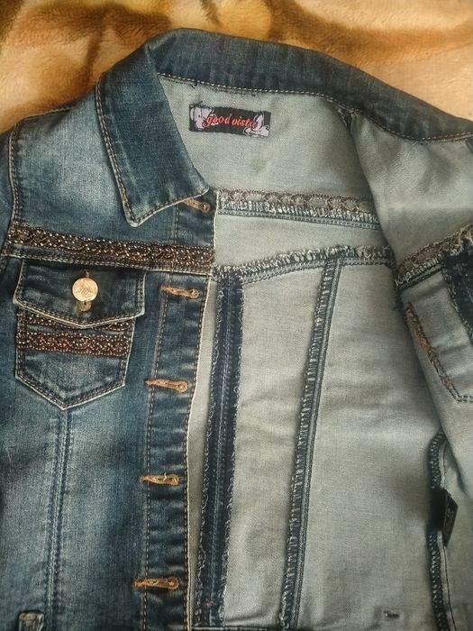 Джинсовка для девочки