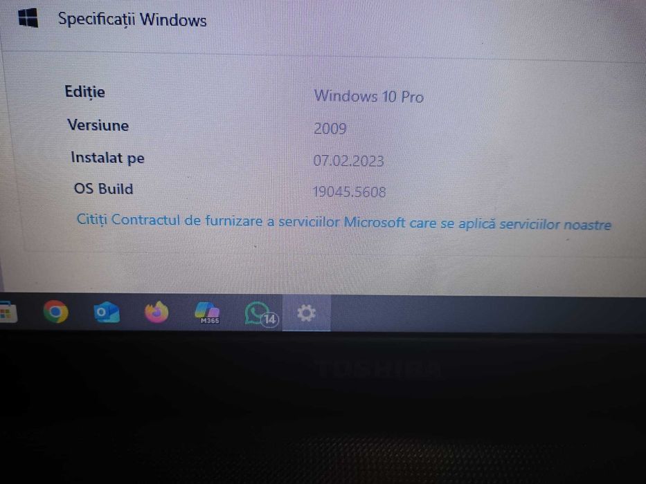 Leptop Toshiba I3 Intel Core