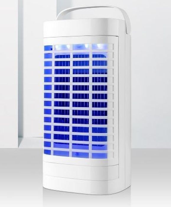 Електрическа лампа с мощен вентилатор против комари