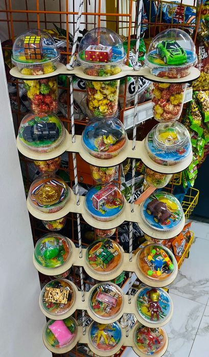 Полка для попкорна и ваты и тд