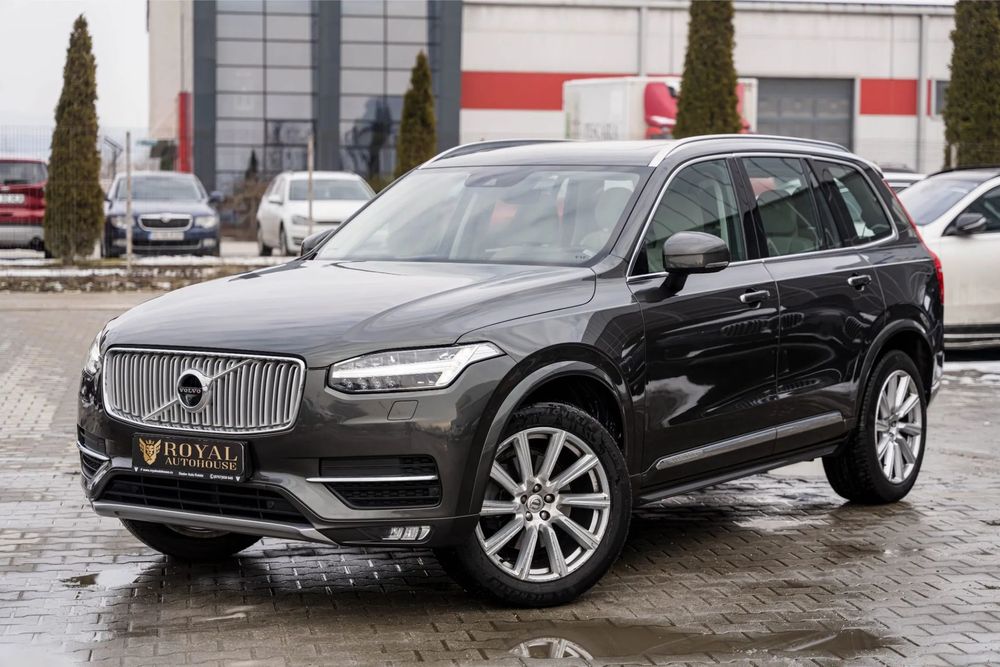 Volvo XC 90 Inscription, D5, Plafon panoramic, Suspensie pneumatica, LED