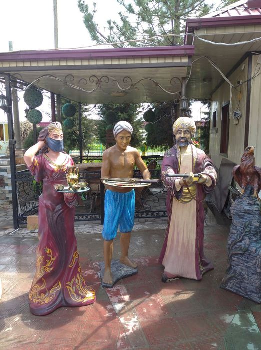 Скульптура, садовая пластика.