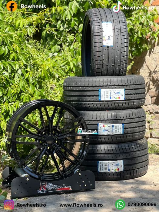 Jante bmw 20 R20 F01 F02 F10 F12 F13 E60 Seria 5 seria6 seria7 X3 X4 jante roti bmw Model R20 Model M cu  Anvelope Vara sau iarna inclus