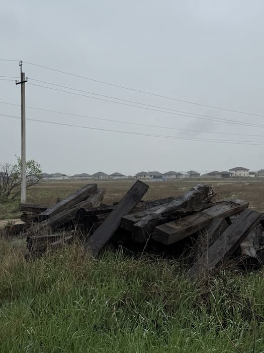 Шпал строительный