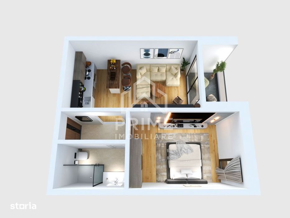 Apartament 1 Camera, 40Mp, Zona Lidl Cetate Alba Iulia