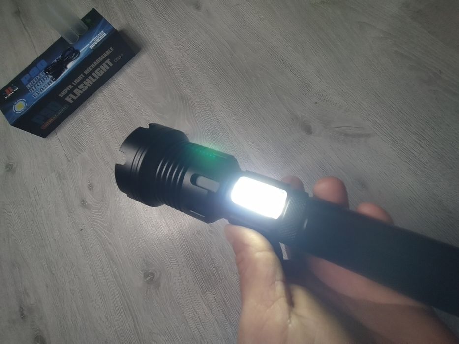 Lanterna PROFESIONALA  XHP90.3 v2 + COB,  100% metal