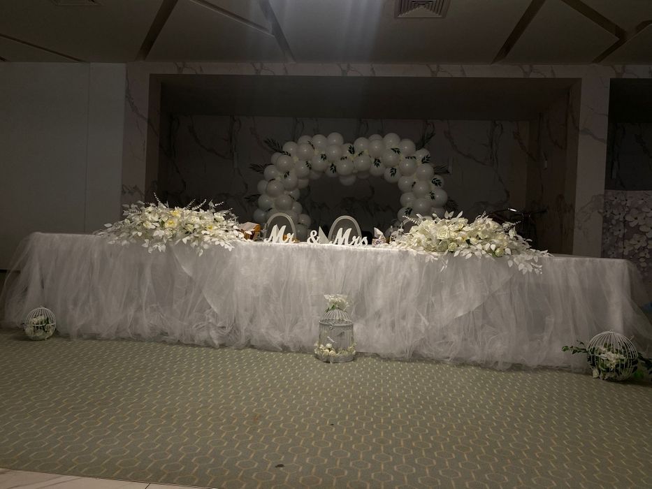 Decor nunta, cununia civila, botez, majorat,  restaurant evenimente