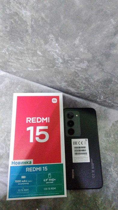 Смартфон  Xiaomi Redmi 15 128 gb лот 901208 (Макинск)