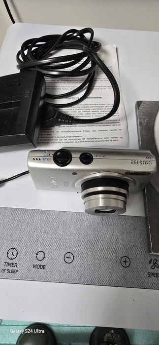 Продавам дигитална камера Canon IXUS 132 , зарядно .