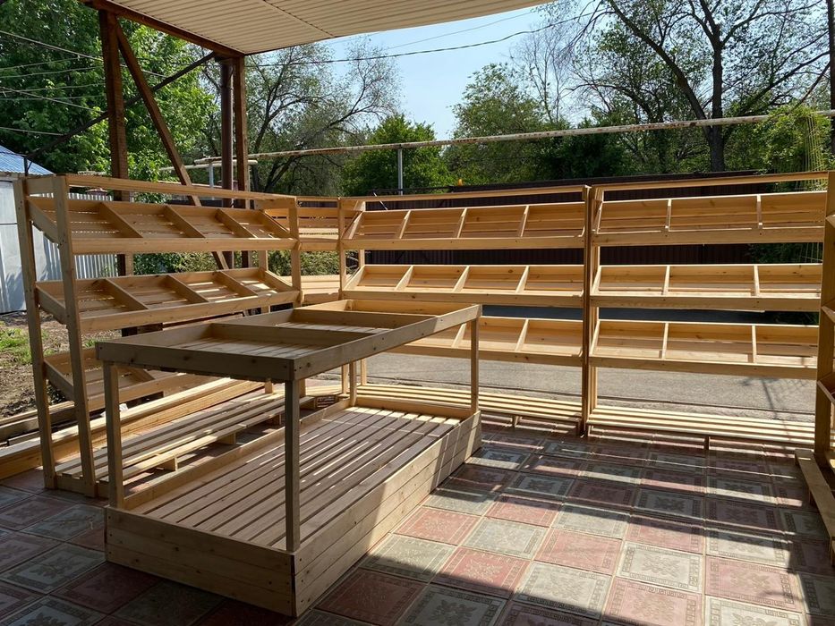 Овощные полки. Стеллажи