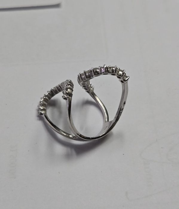 Златен пръстен с диаманти 1.27 CT/6.5  гр 18к