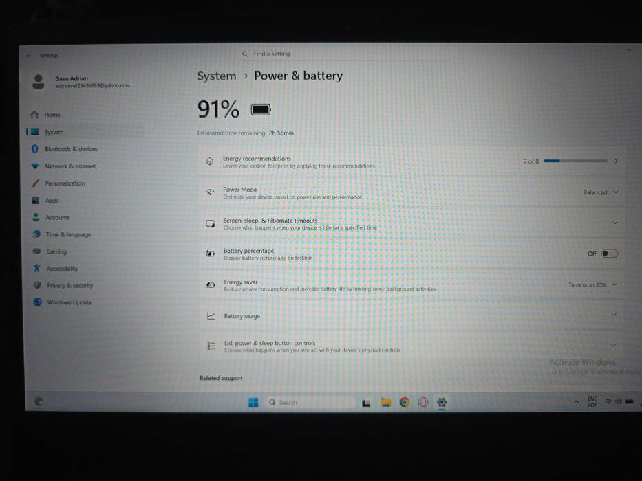 Laptop Lenovo IdeaPad 3 : 8GB Ram, i5, gtx3050