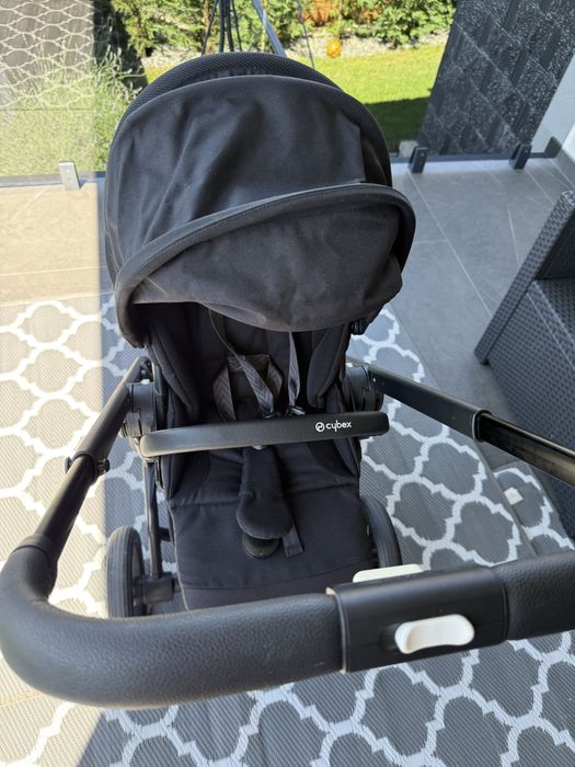 Cybex Balios S Lux 2 în 1 Black | Landou + parte sport | Stare foarte buna