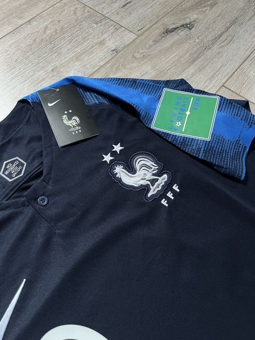 Tricou de fotbal Nike  Franta Kylian Mbappe 10 marime M world cup 2018