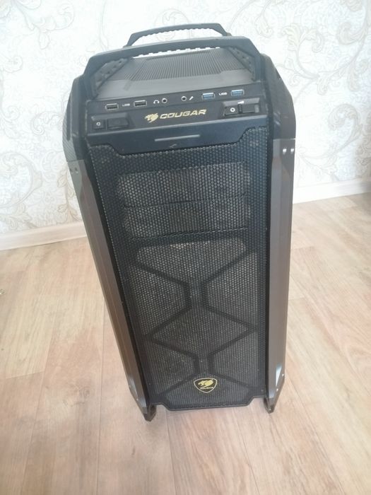Флагманский Full-Tower корпус Cougar Panzer Max + 3 RGB кулера