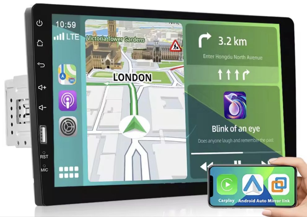 Multimedia 9” cu Android Auto si CarPlay ~ Promotie ‼️