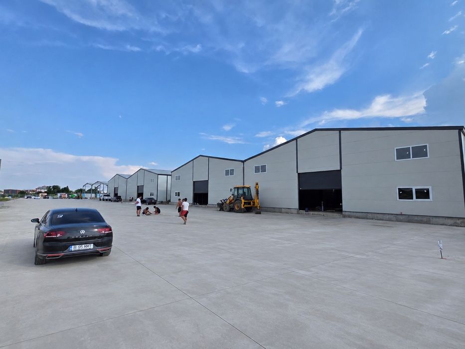Oferim spre vanzare un complex logistic ( hale depozitare ]